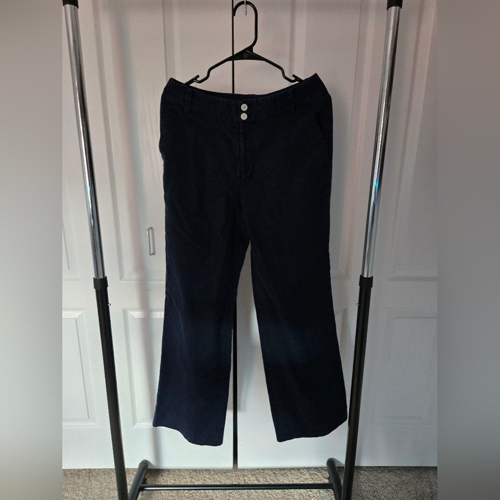 Chaps Dark Blue Flare Jeans